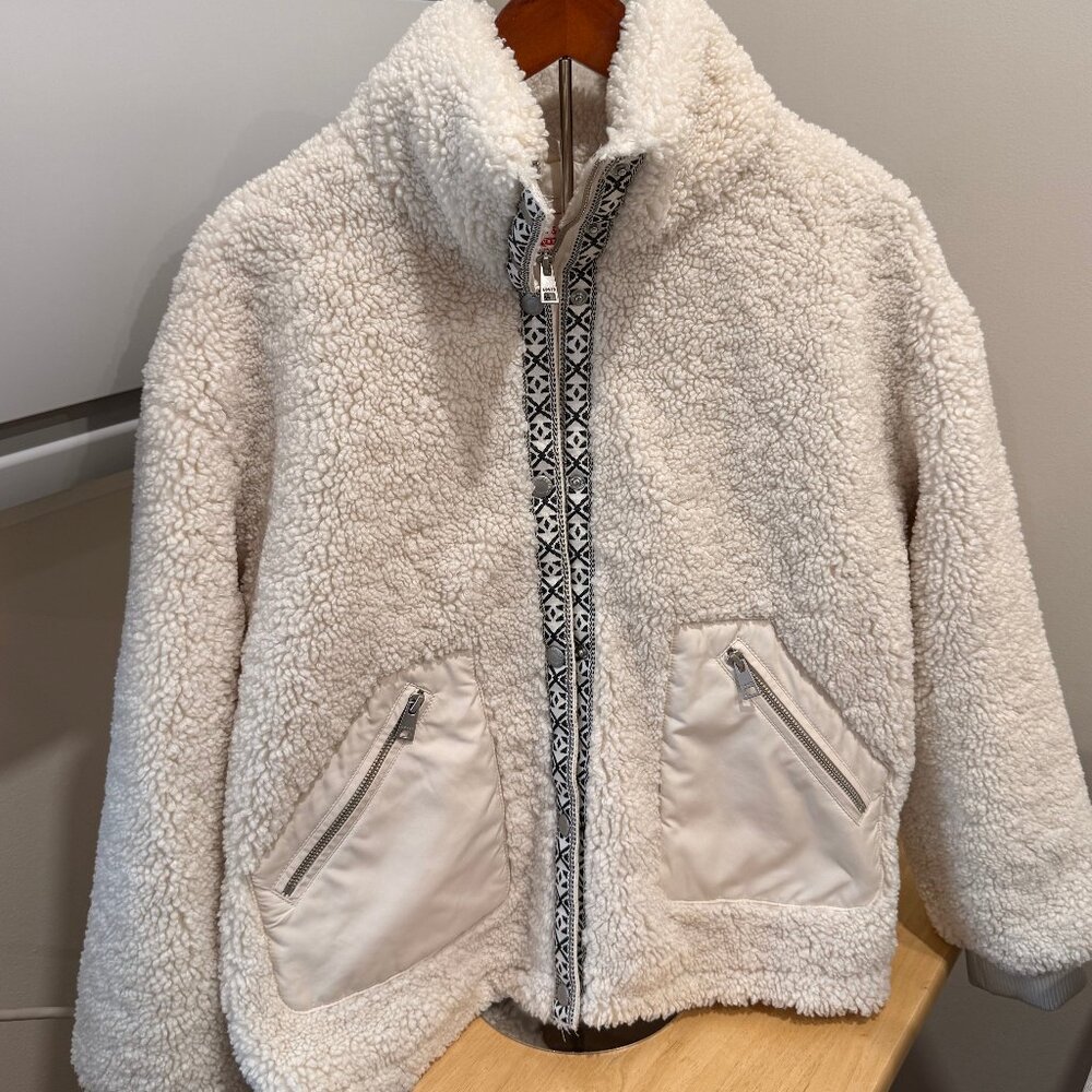 Levi Strauss Sherpa Jacket White